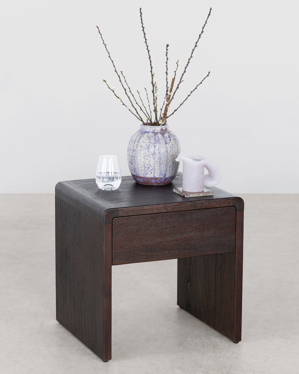Otto Bedside Table - Cola