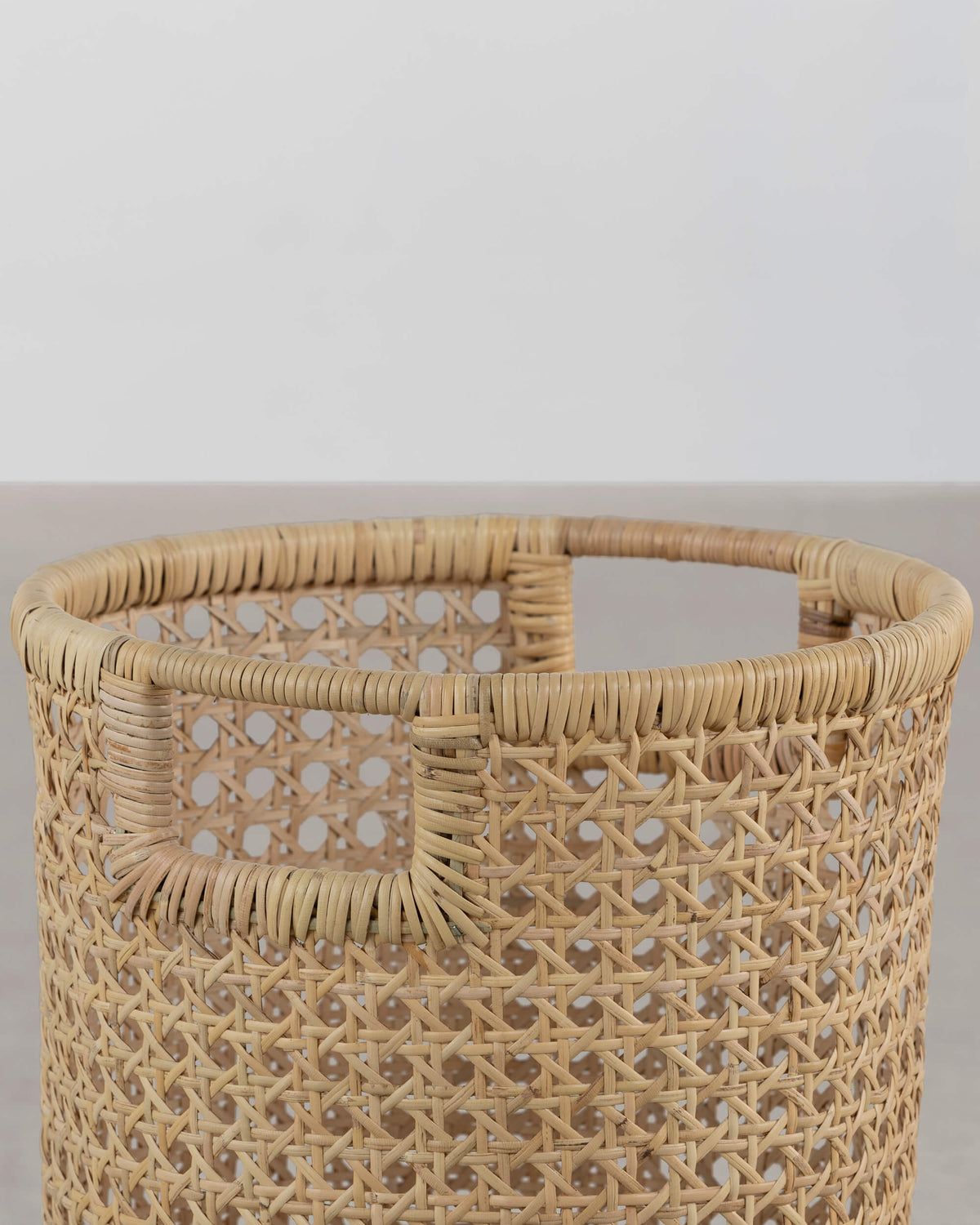 Pez Drum Basket - Natural