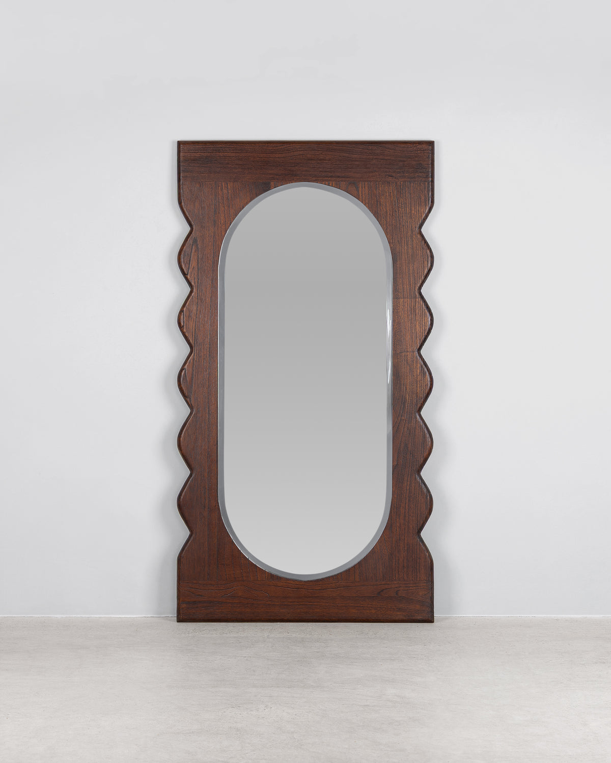 Presley Mirror - Rustic Walnut
