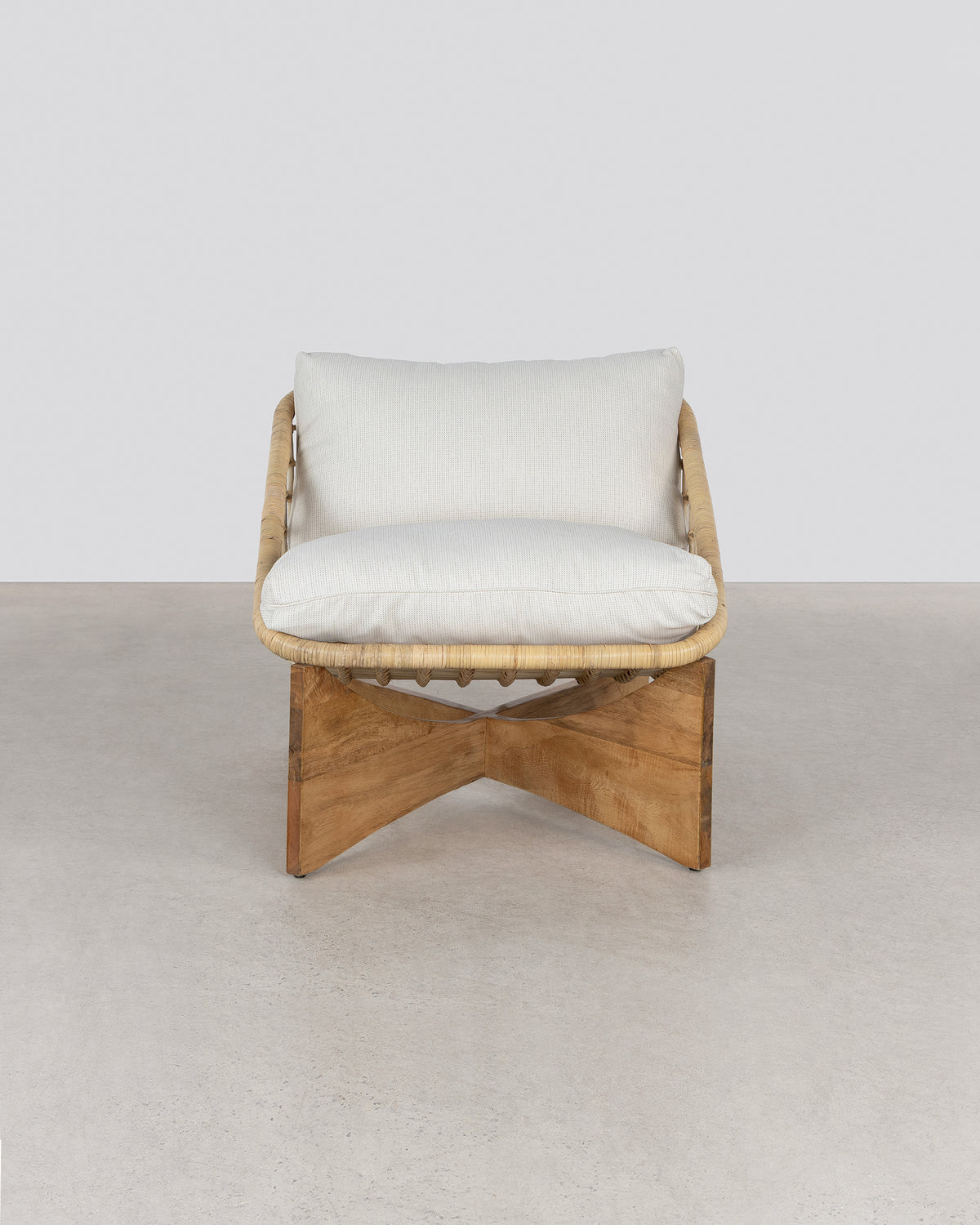 Vera Occasional Chair - Natural Rattan