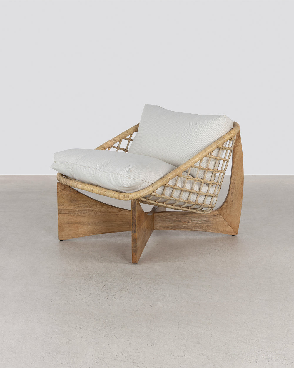 Vera Occasional Chair - Natural Rattan