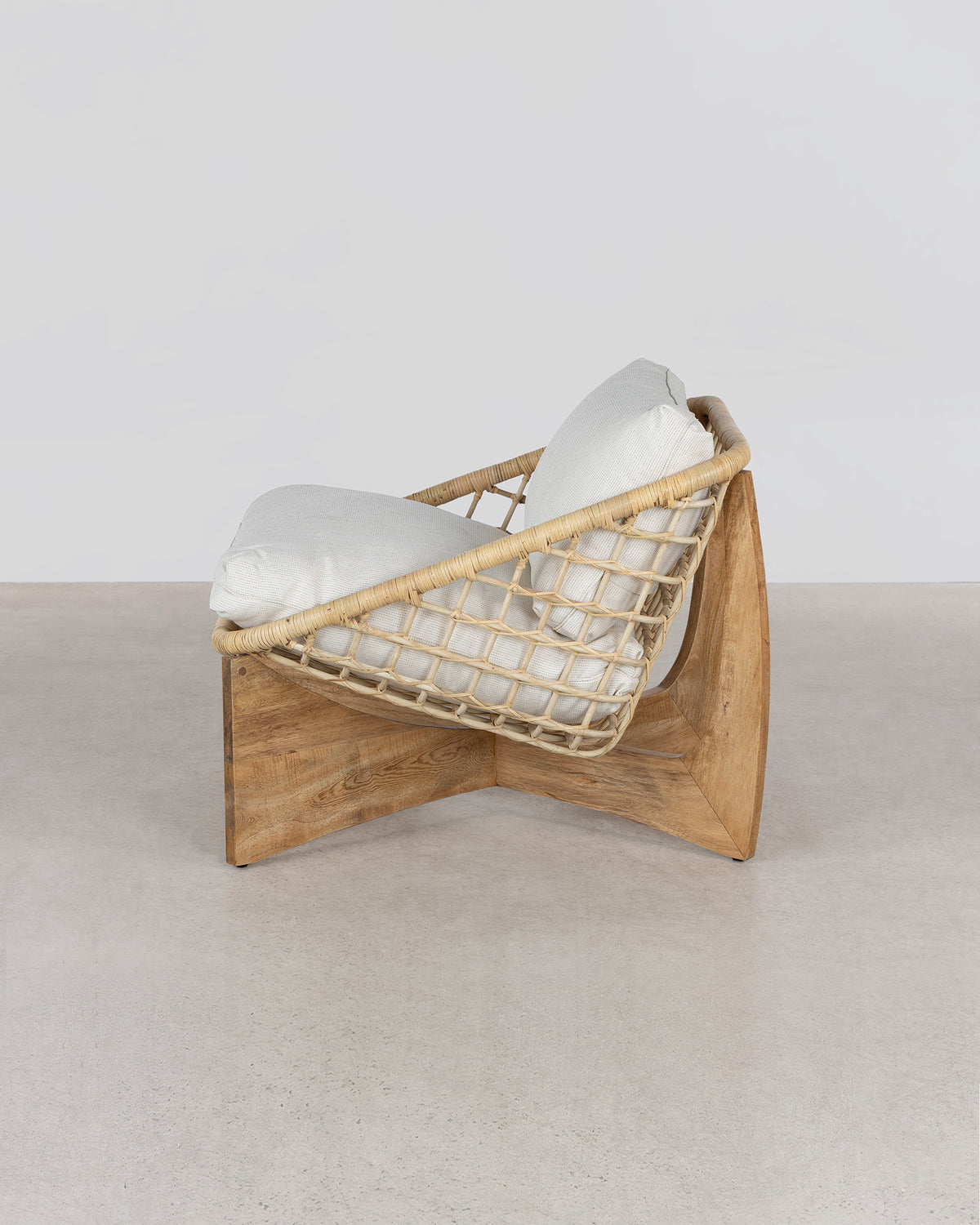 Vera Occasional Chair - Natural Rattan