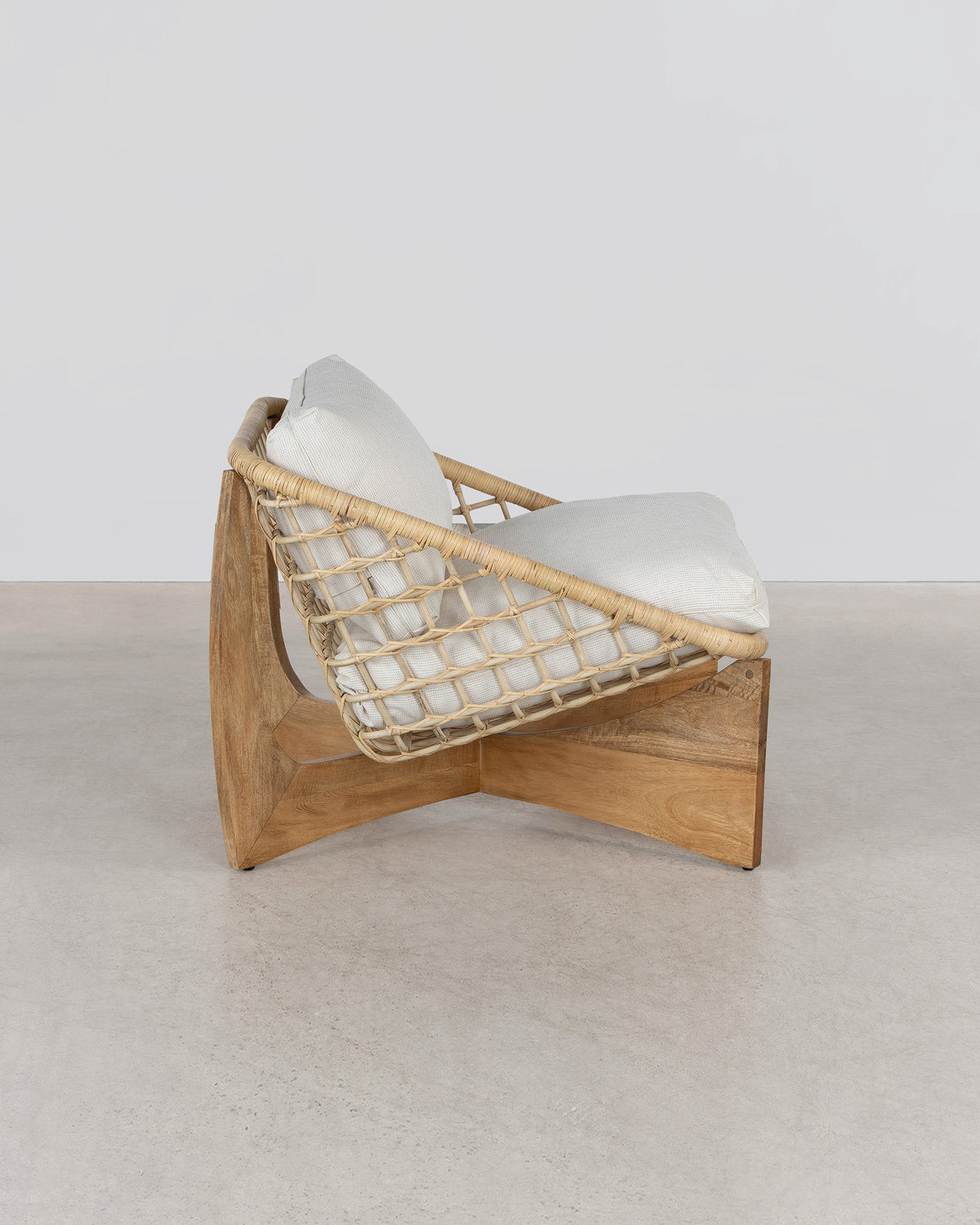 Vera Occasional Chair - Natural Rattan