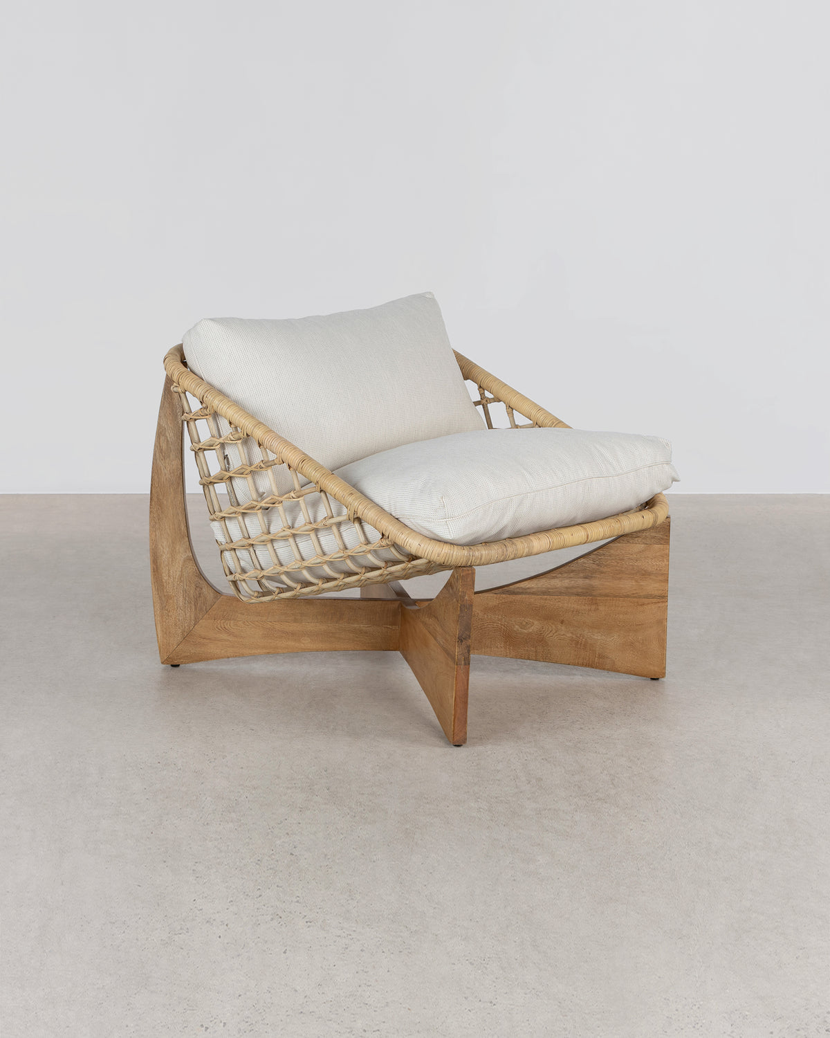 Vera Occasional Chair - Natural Rattan