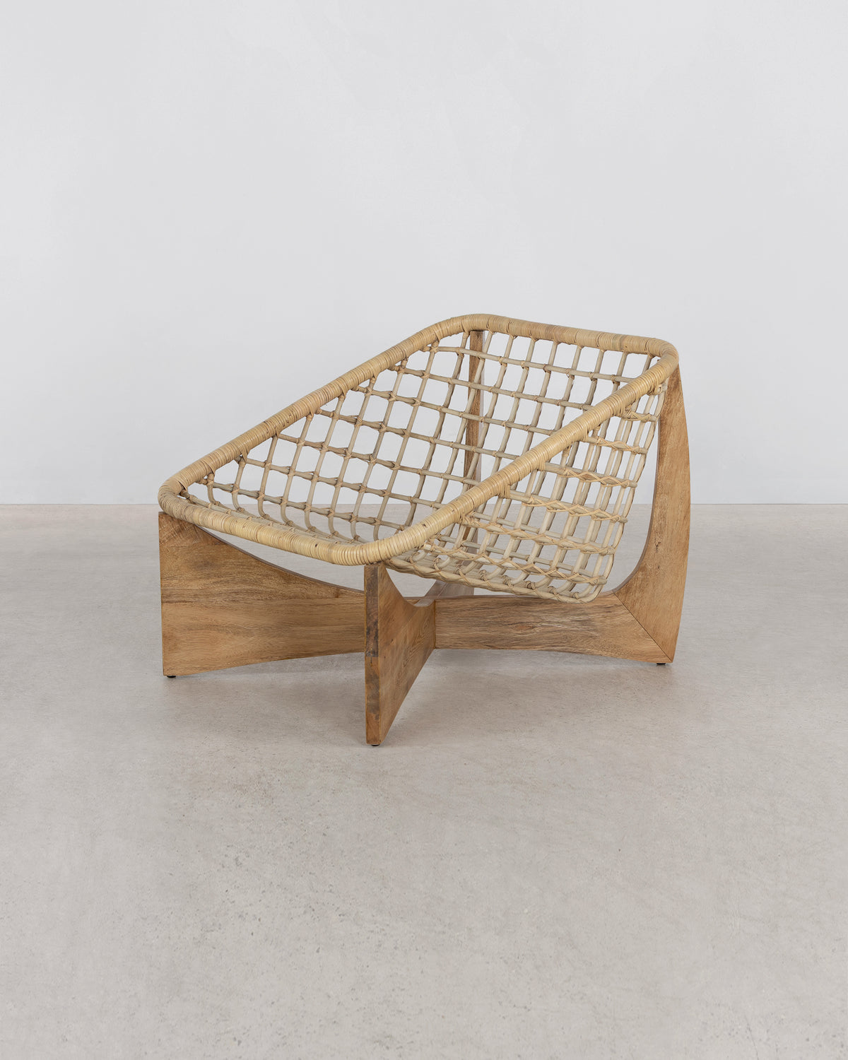 Vera Occasional Chair - Natural Rattan
