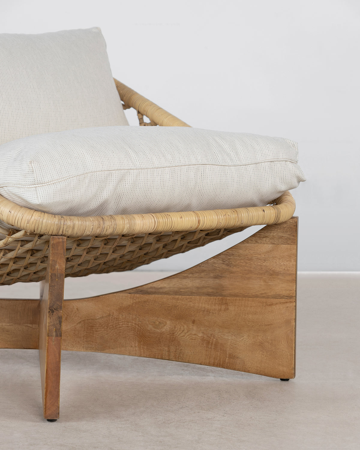 Vera Occasional Chair - Natural Rattan