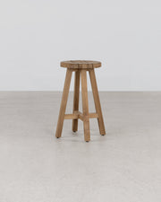 Vista Round Bar Stool - Natural