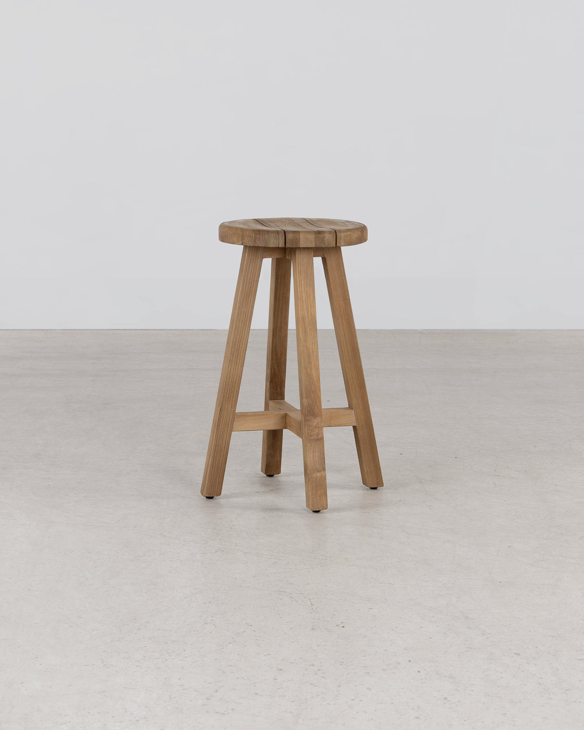 Vista Round Bar Stool - Natural