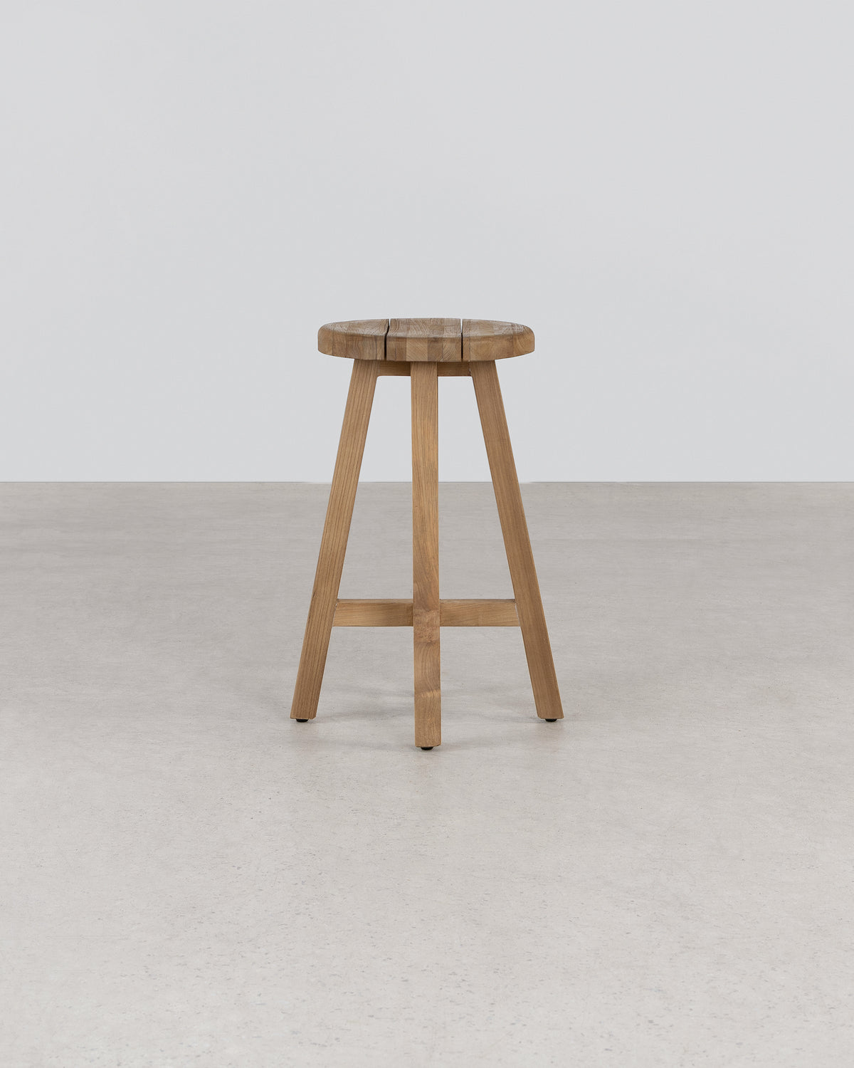 Vista Round Bar Stool - Natural