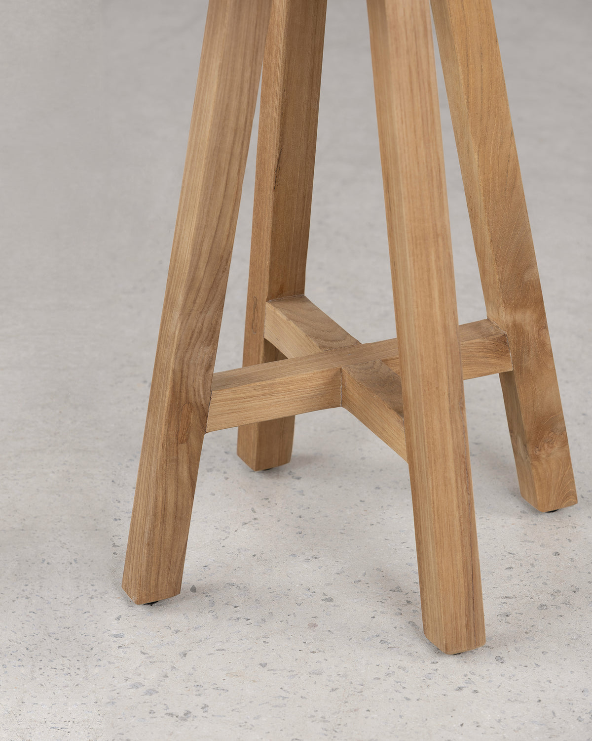 Vista Round Bar Stool - Natural