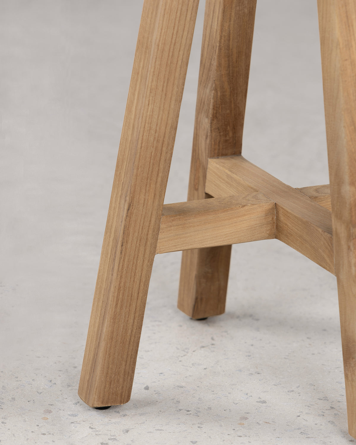 Vista Round Bar Stool - Natural