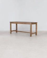 Vista Rectangle Bar Table - Natural
