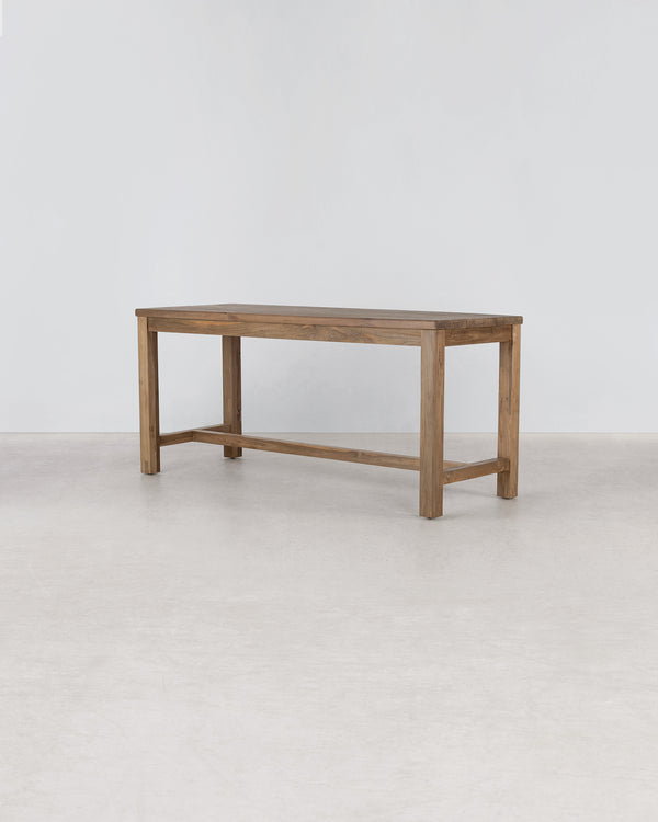 Vista Rectangle Bar Table - Natural