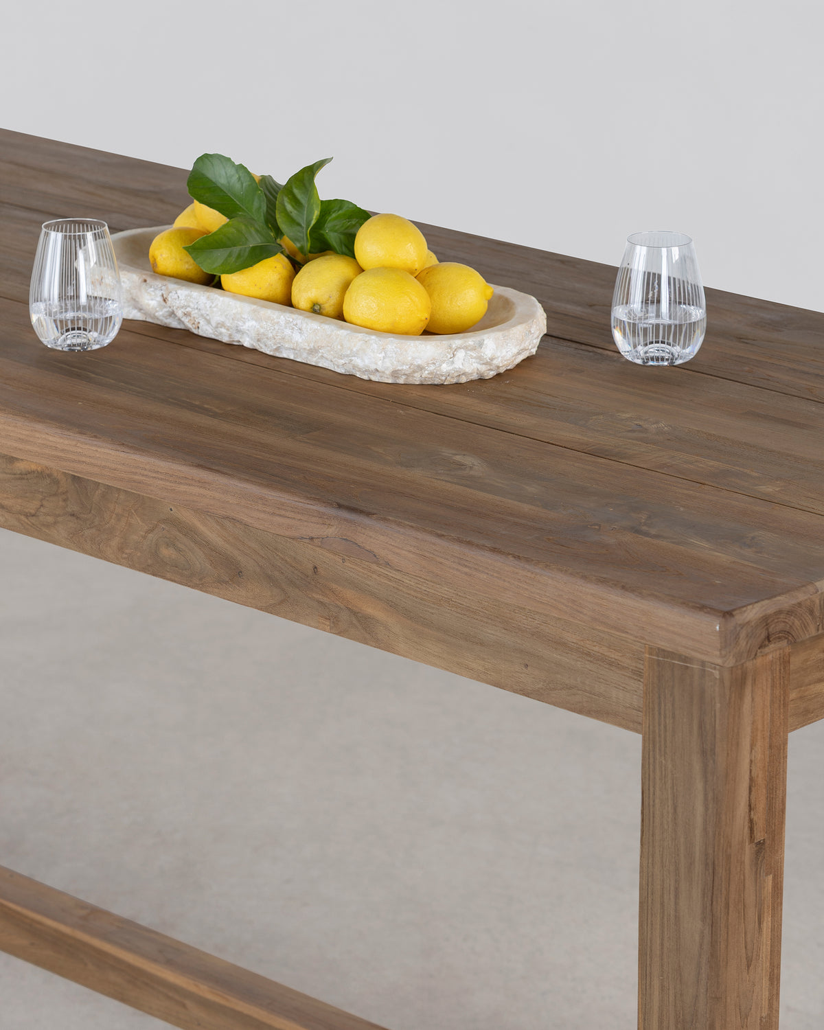 Vista Rectangle Bar Table - Natural
