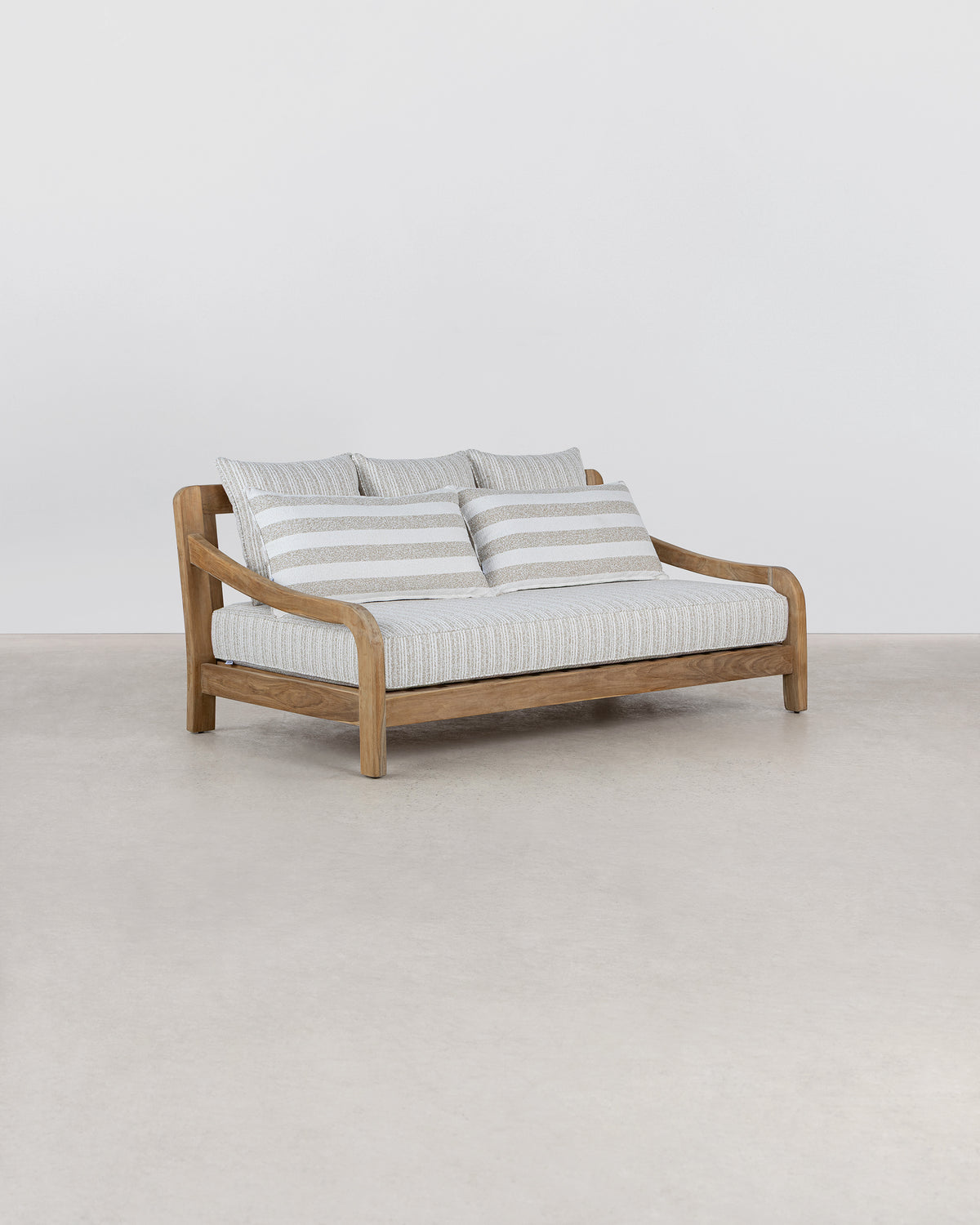 Vista Teak Daybed - Natural/ Sesame