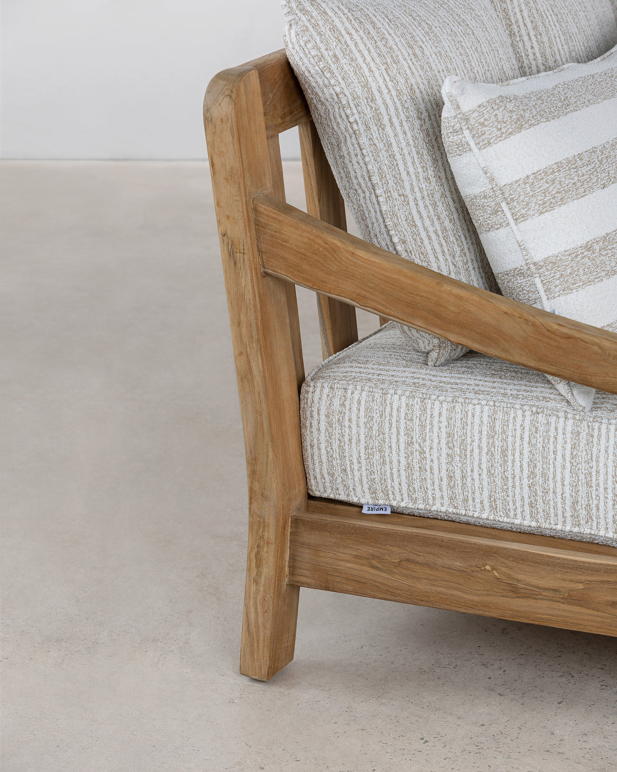 Vista Teak Daybed - Natural/ Sesame