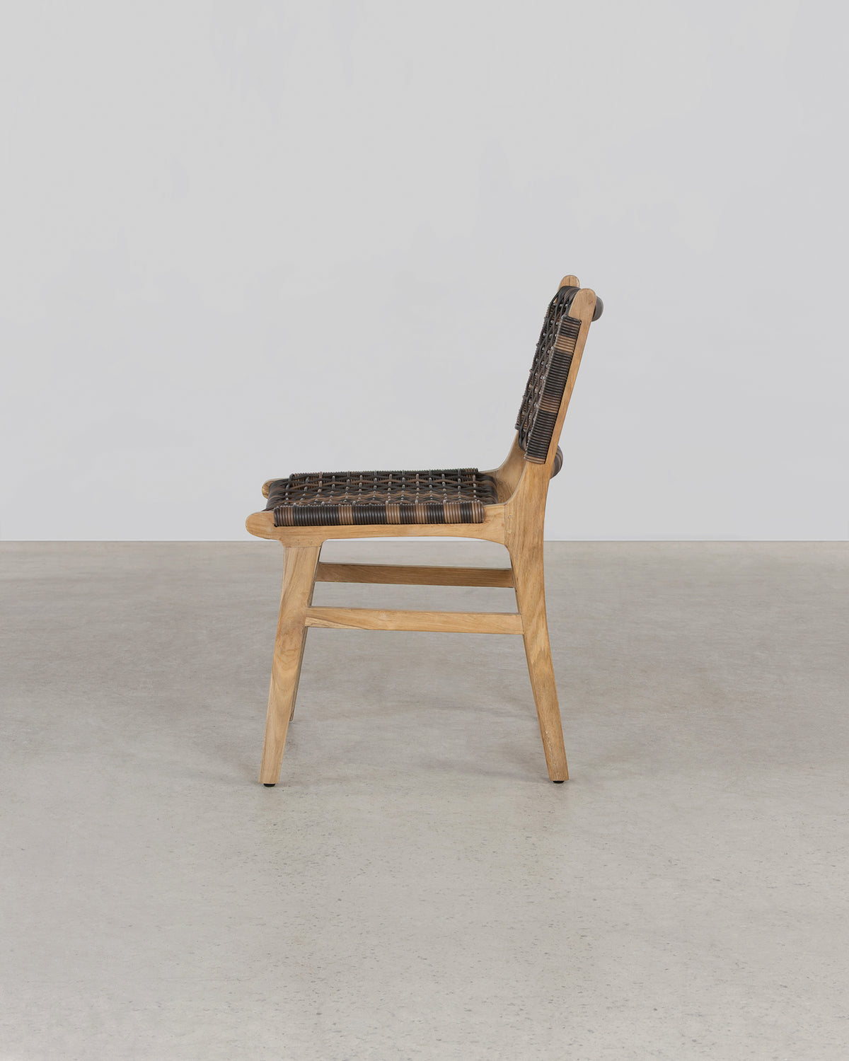 Vogue Teak Chair - Natural/Rope
