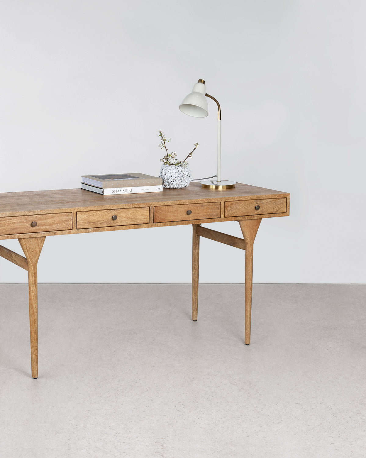 Zoe Desk - Rustic Matte