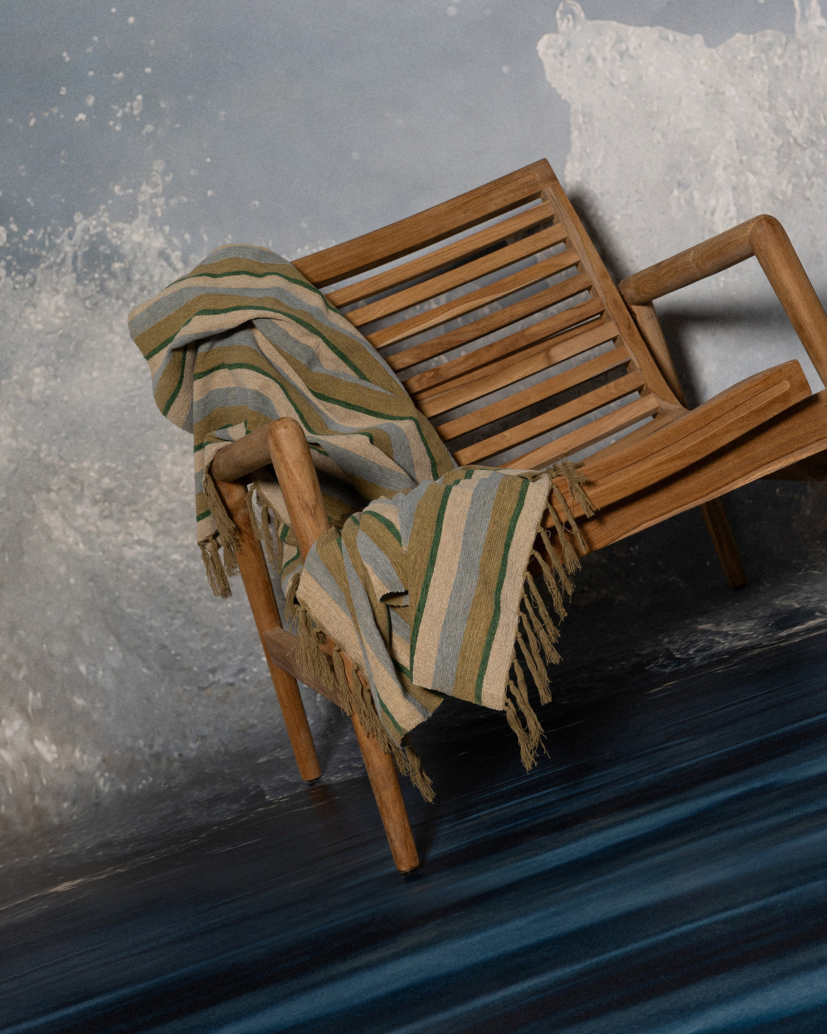 Teak Metro Chair - Raw