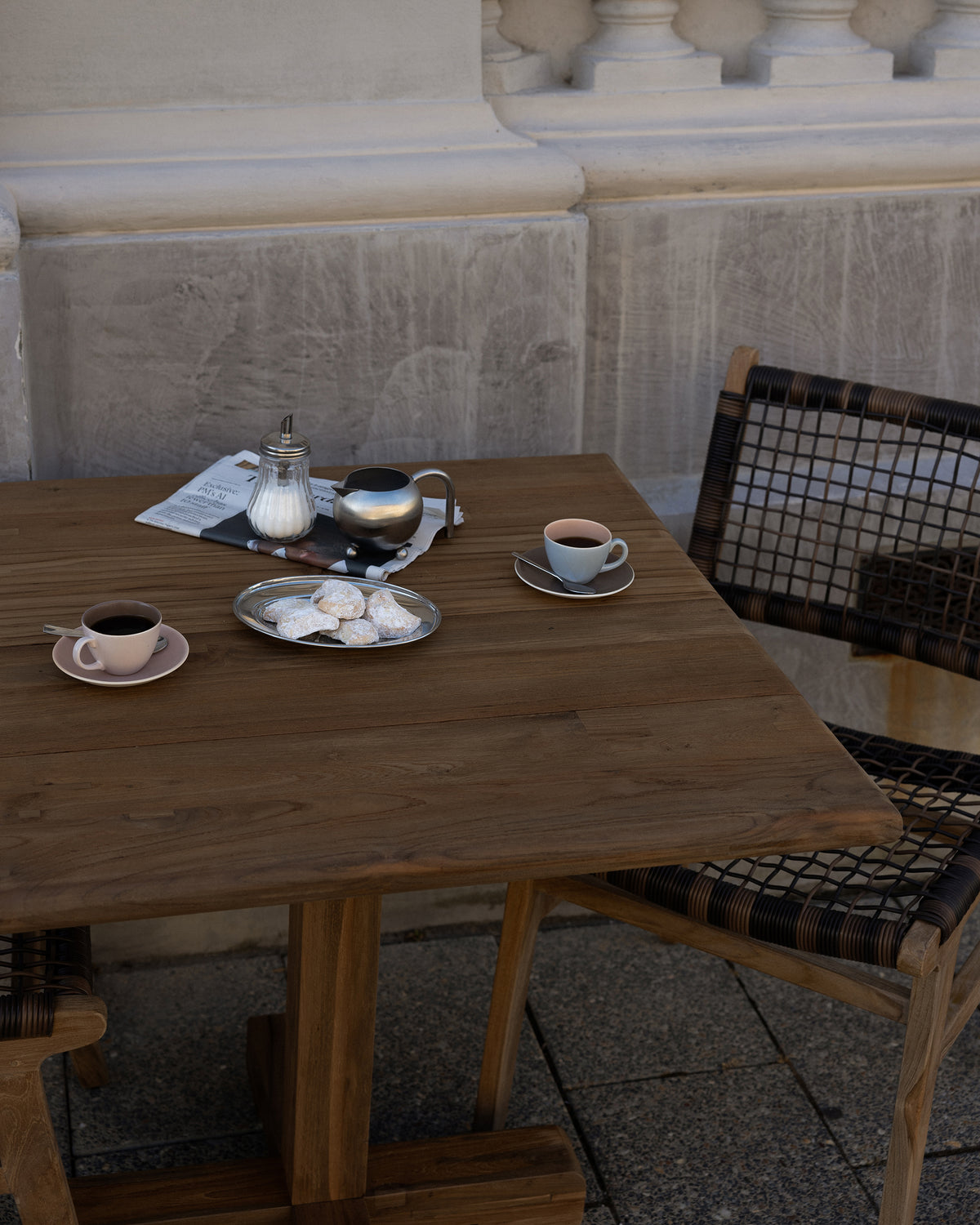 Vogue Teak Chair- Raw/Seagrass