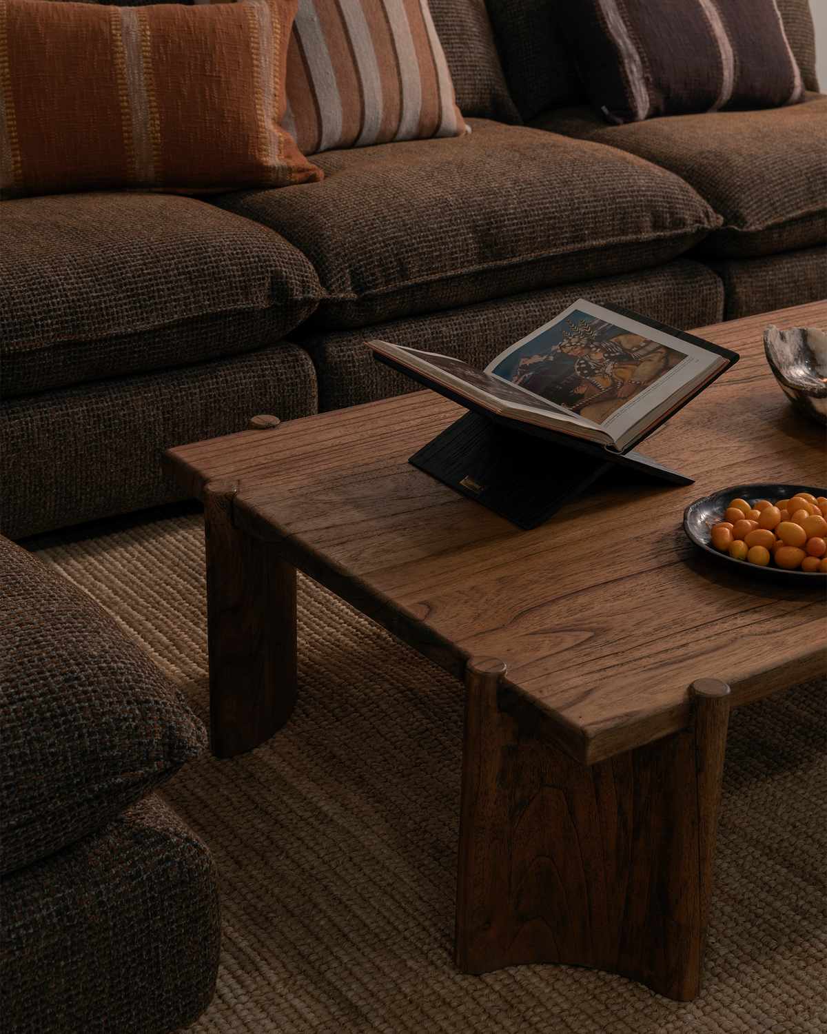 Kumo 2 Piece Modular Sofa - Chocolate