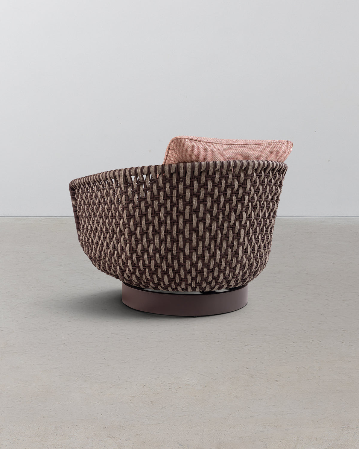 Calypso Swivel Chair - Guava