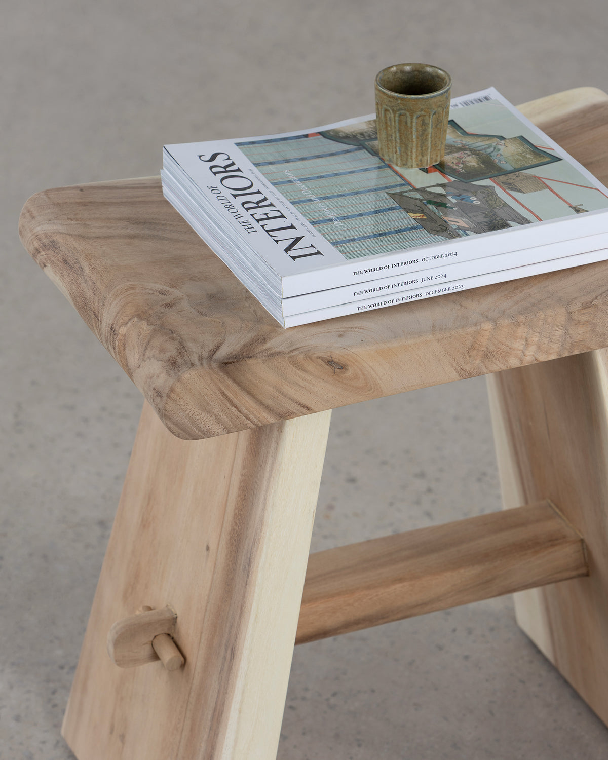 Kano Small Stool - Raw