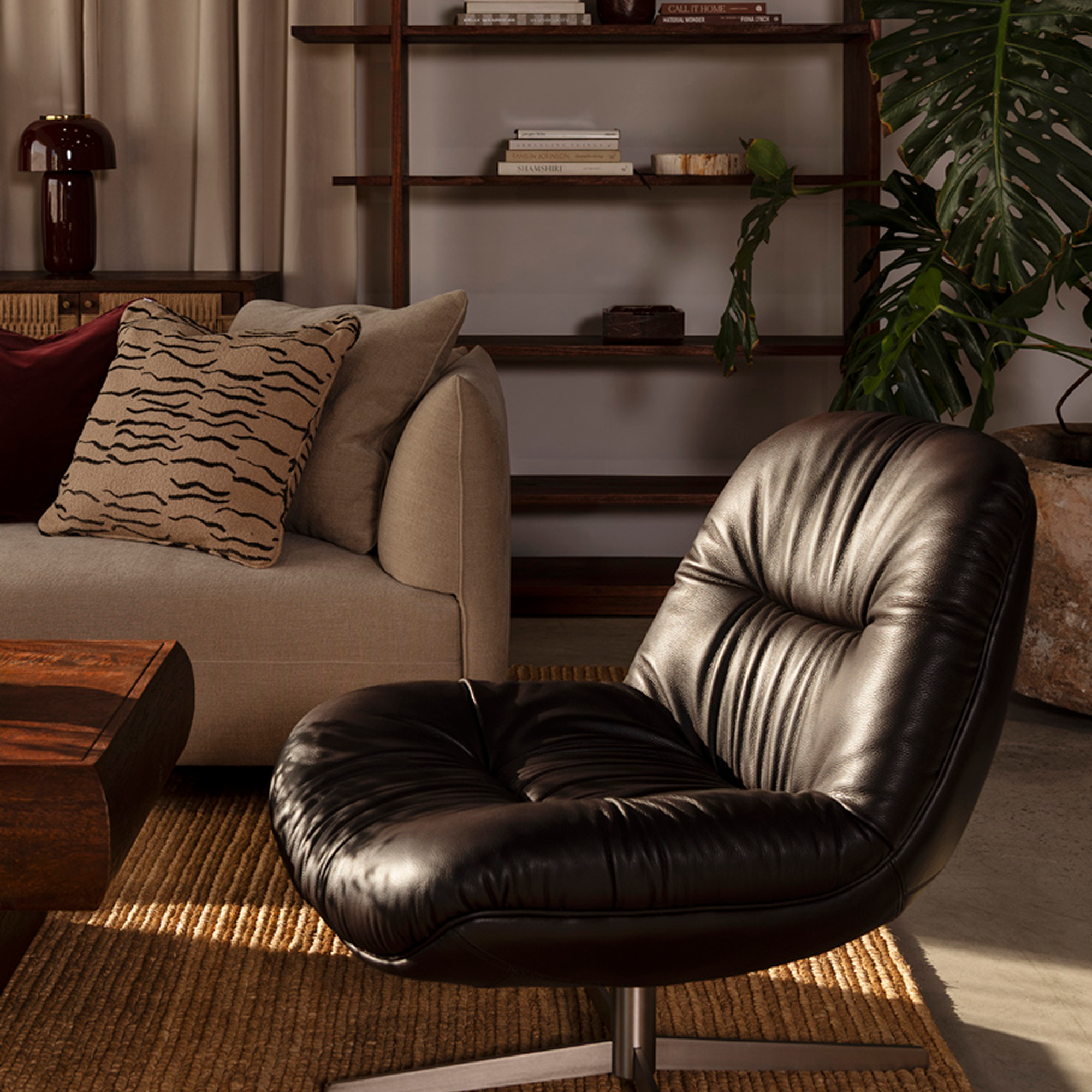 Empire Textured Cushion - Tigris Desert