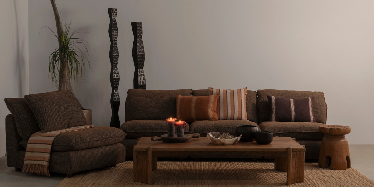 Kumo Slipper Chair - Chocolate
