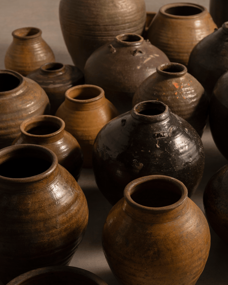 Found Clay Pots