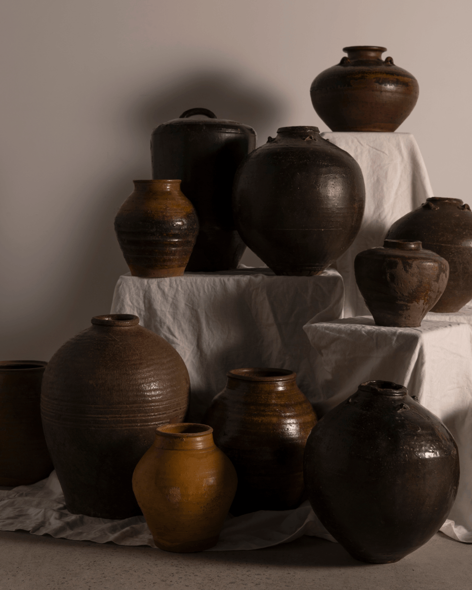 Found Clay Pots