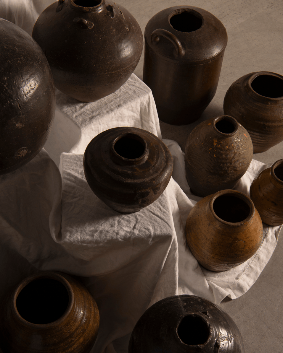 Found Clay Pots