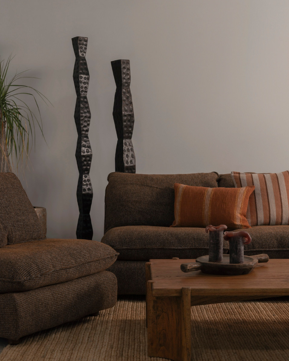Kumo Slipper Chair - Chocolate