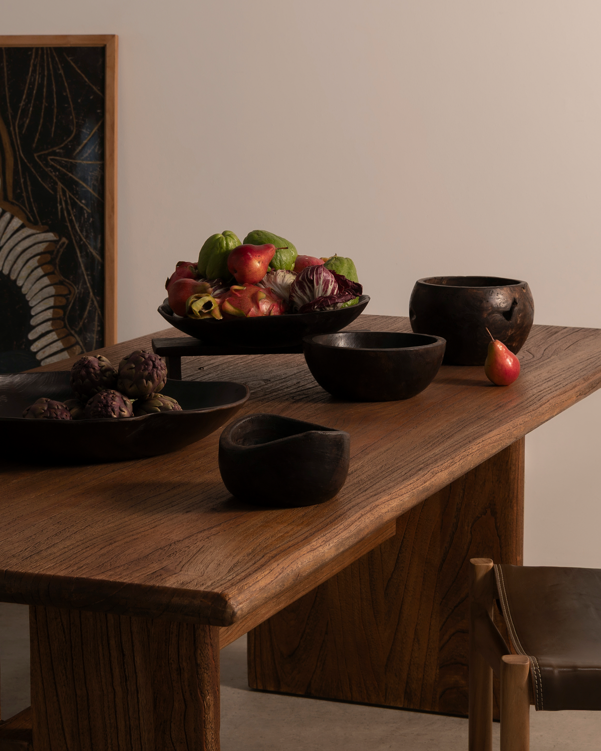 Vincent Dining Table - Antique Mindi