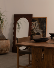 Presley Mirror - Rustic Walnut