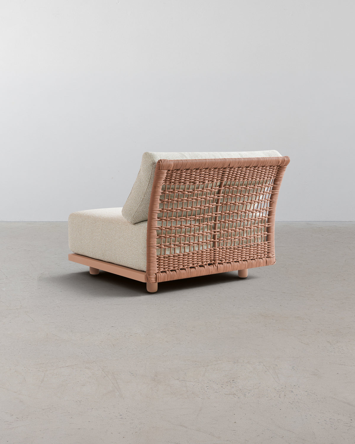 Cabana Slipper Chair - Bronze Zinc