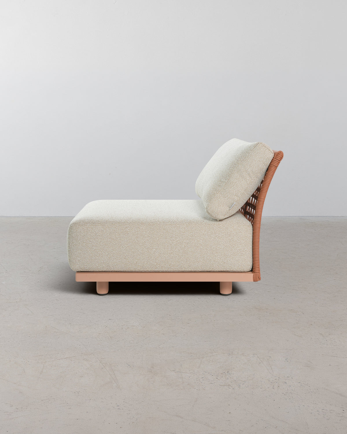 Cabana Slipper Chair - Bronze Zinc