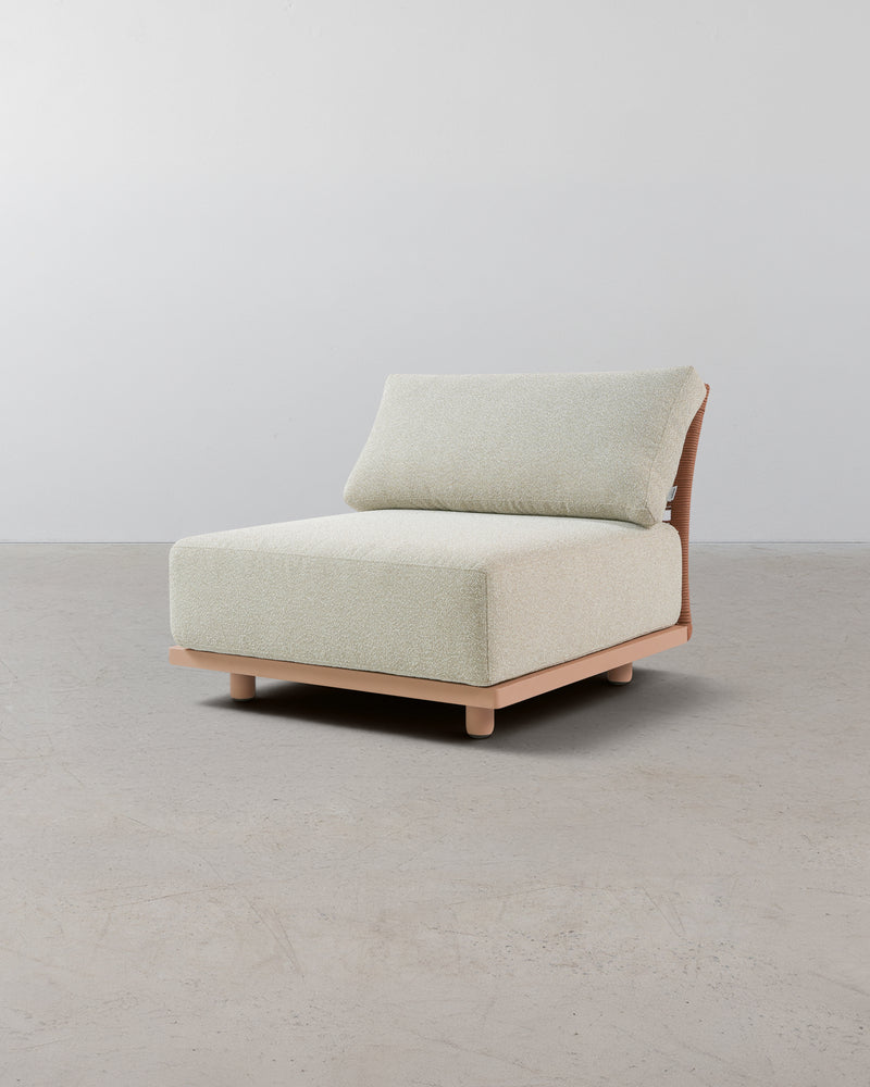 Cabana Slipper Chair - Bronze Zinc
