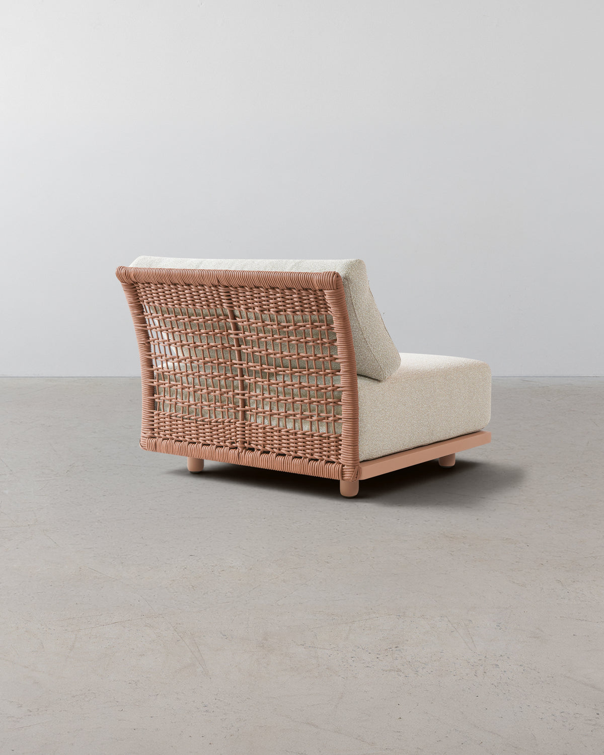 Cabana Slipper Chair - Bronze Zinc