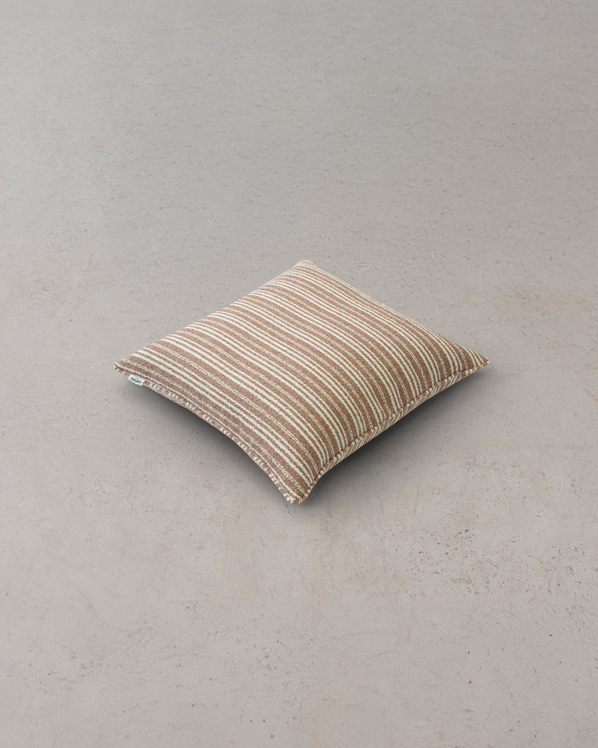 Calypso Outdoor Fine Stripe Cushion - Guava