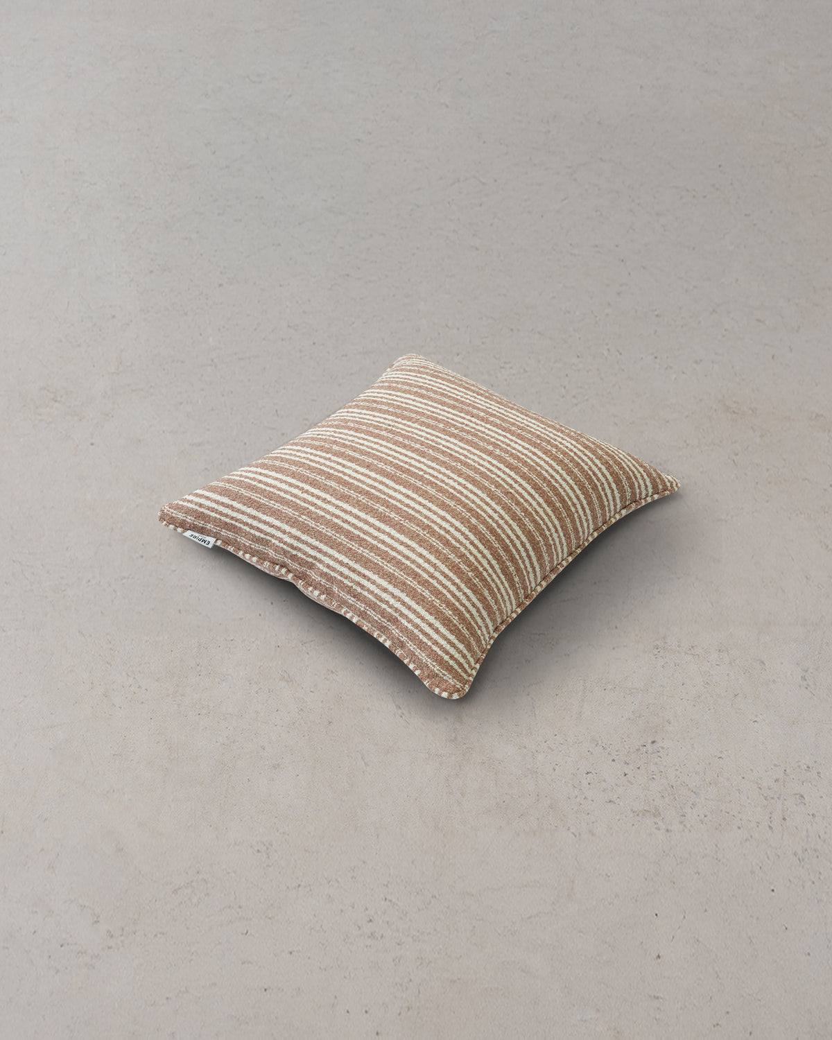 Calypso Outdoor Fine Stripe Cushion - Guava