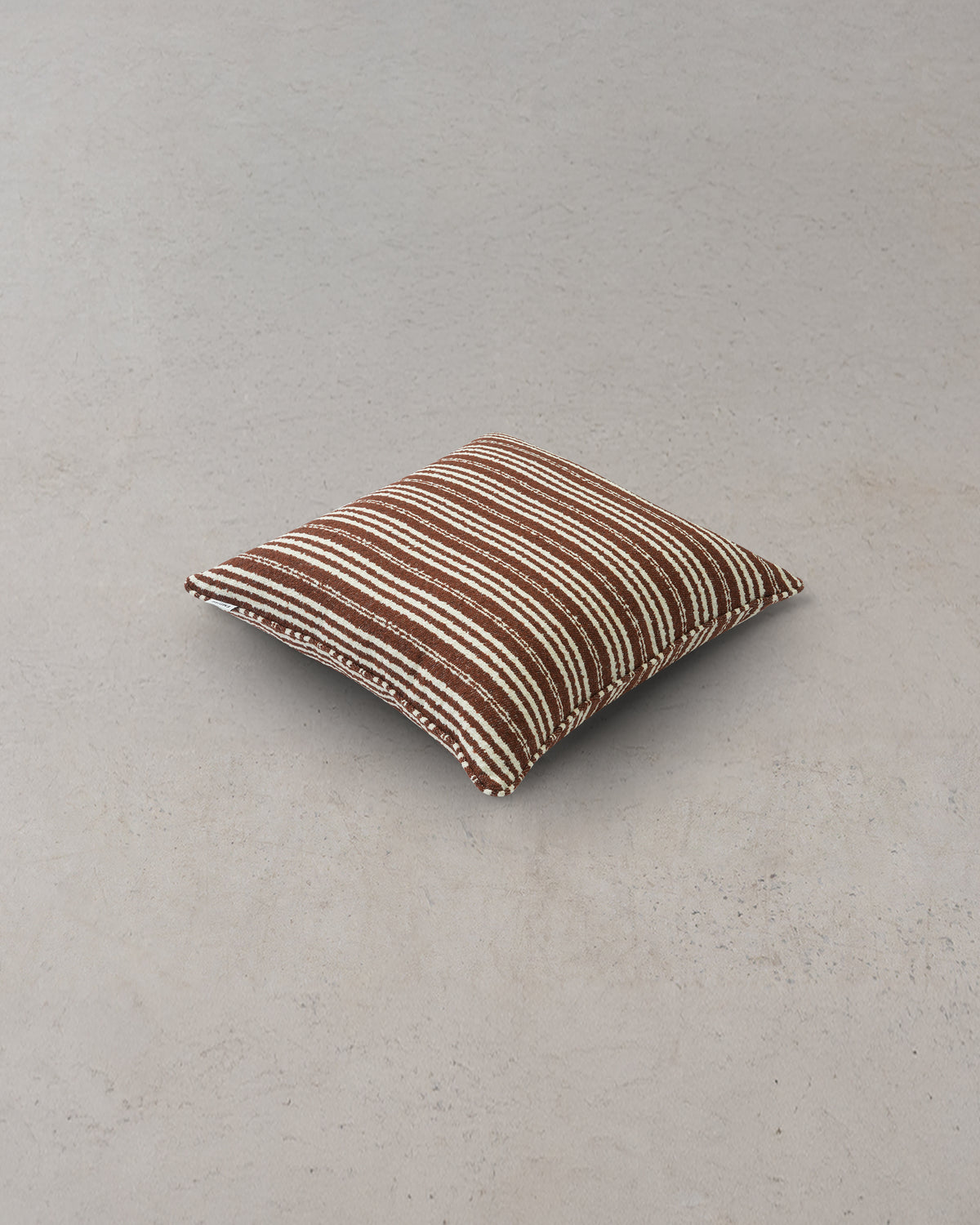 Calypso Outdoor Fine Stripe Cushion - Pindan