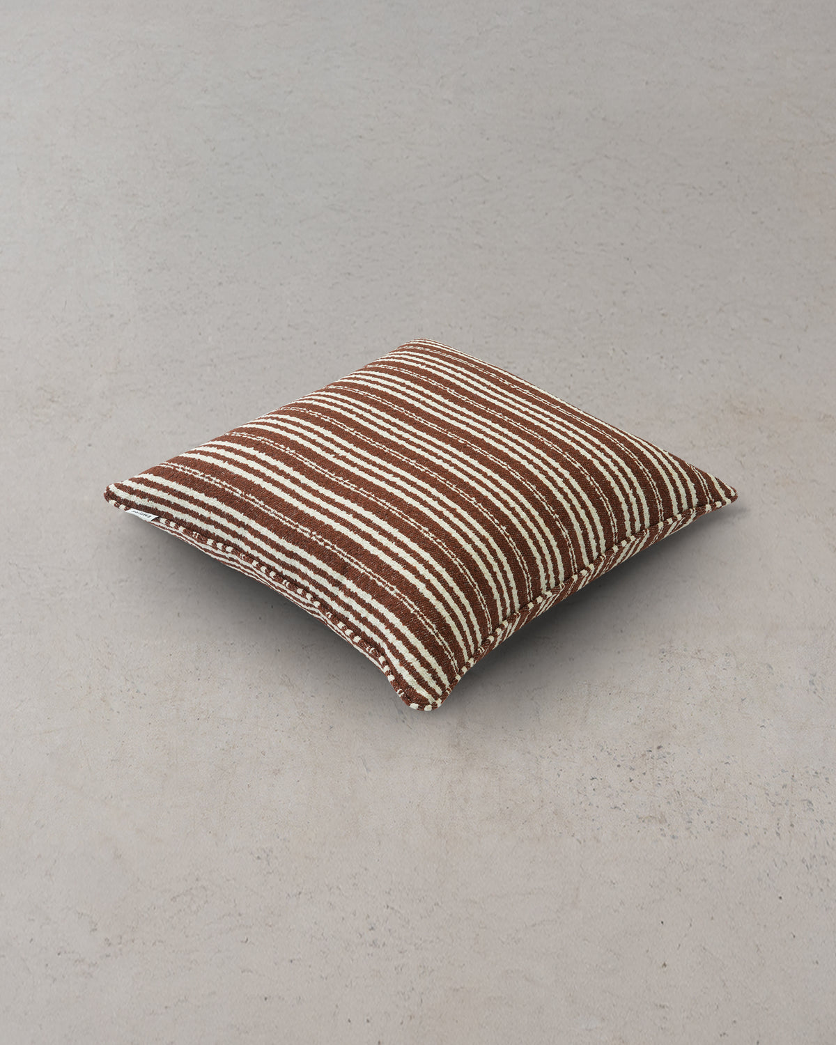 Calypso Outdoor Fine Stripe Cushion - Pindan