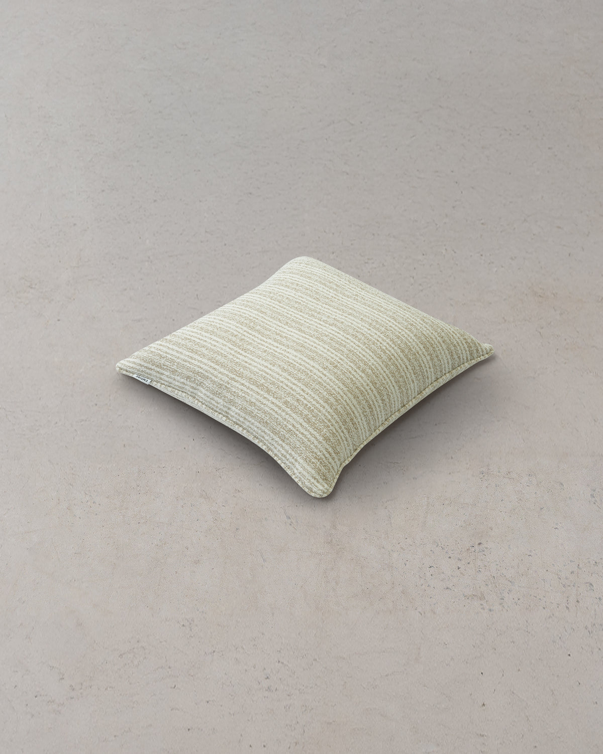 Calypso Outdoor Fine Stripe Cushion - Sesame