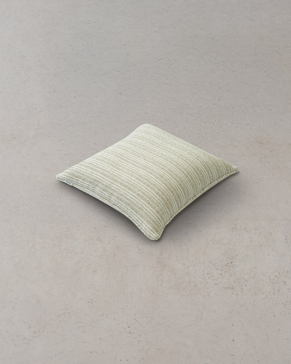 Calypso Outdoor Fine Stripe Cushion - Sesame