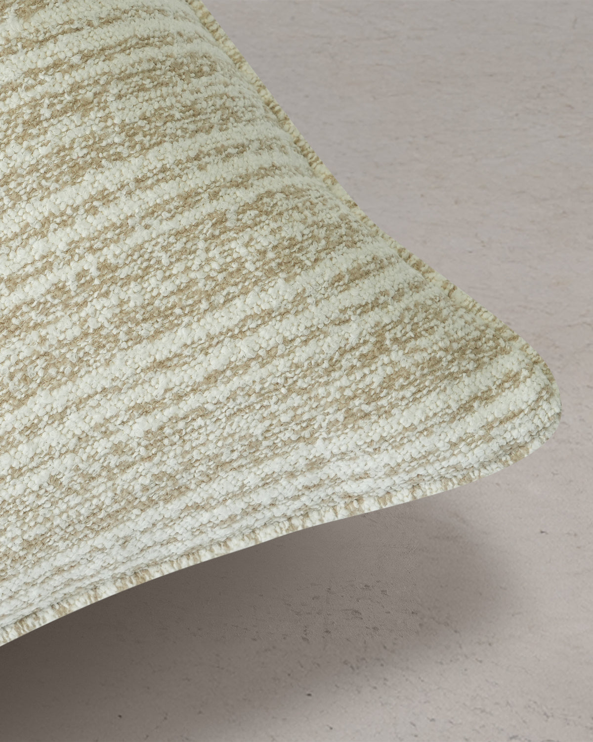 Calypso Outdoor Fine Stripe Cushion - Sesame
