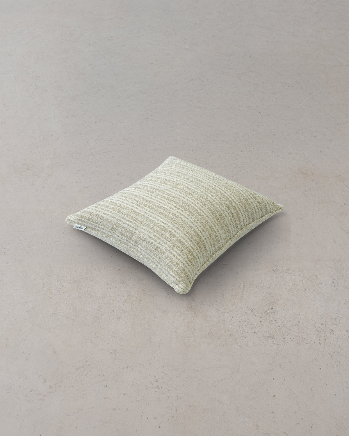 Calypso Outdoor Fine Stripe Cushion - Sesame