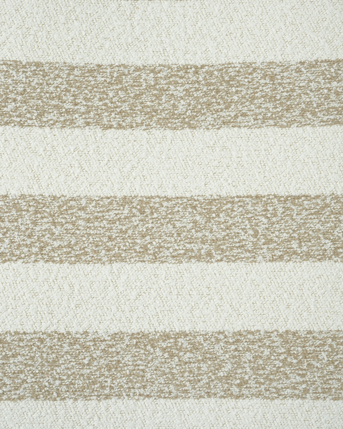Calypso Thick Stripe Floor Cushion - Sesame