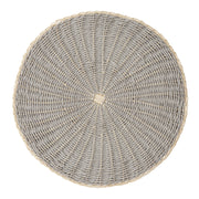 Claris Rattan Placemat - Seafoam