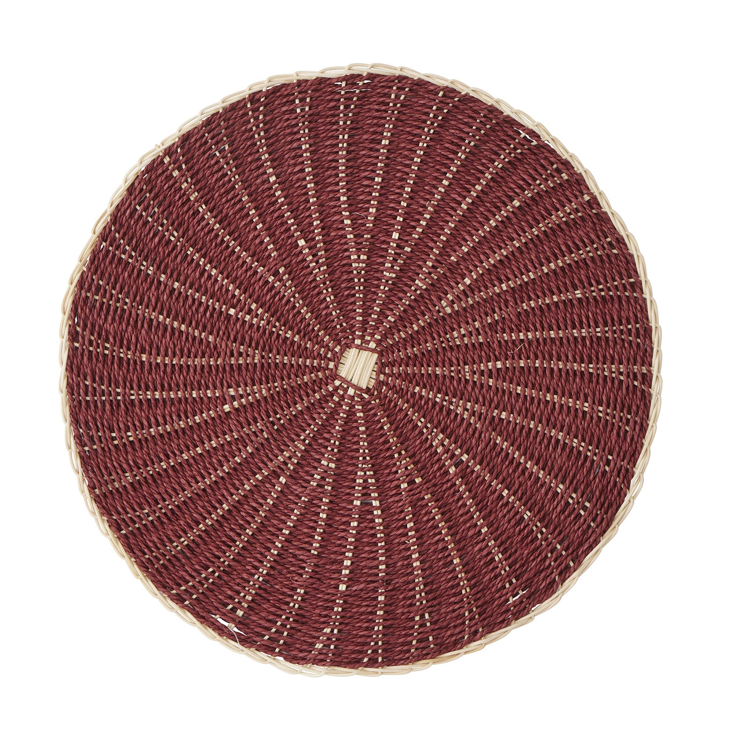 Claris Rattan Placemat - Cocoa